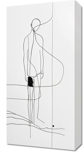 Obraz 30x60cm Samotna Wędrówka zdjęcie 1