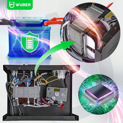 PROSTOWNIK AKUMULATOROWY 29A SAMOCHODOWY 12-400AH DO ŁADOWANIA 12V24V WUBER na Arena.pl