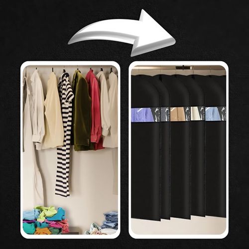 5X POKROWIEC NA ODZIEŻ UBRANIA KURTKĘ GARNITUR KOSZULĘ DUŻY 100 CM na Arena.pl