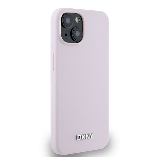 Etui DKNY do iPhone 15, iPhone 14, iPhone 13, Różowy, MagSafe zdjęcie 4
