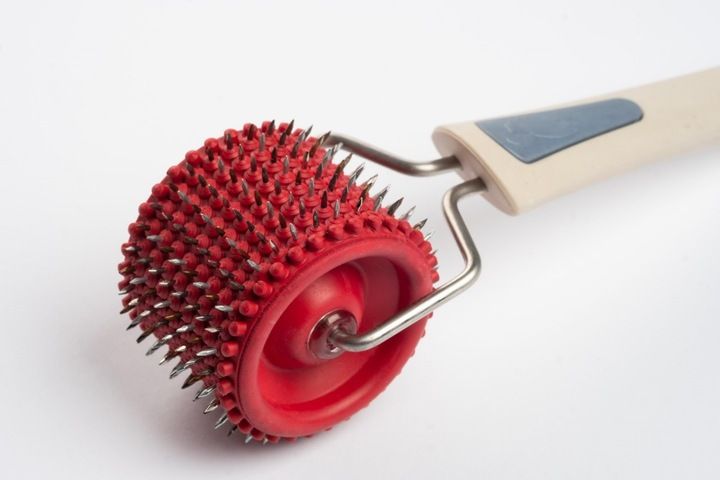 NOWOŚĆ !!! IGŁY POKRYTE SREBREM Wałek do twarzy 3,5 BEZ NIKLU !!! LYAPKO !! zdjęcie 12