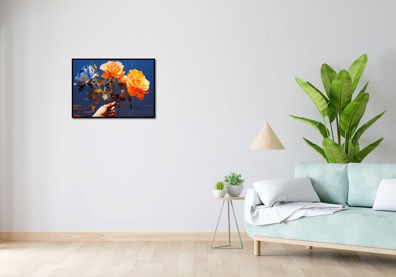 Plakat 70x50cm Żywy Uścisk zdjęcie 4