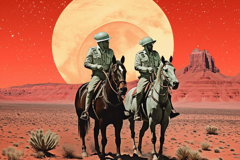 Plakat 60x40cm Patrol Kosmiczny zdjęcie 1