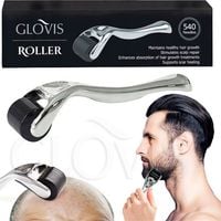 GLOVIS Roller Masażer 0.5 Porost Zagęszczanie Włosów i Brody Derma Wałek*