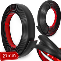 LISTWA BOCZNA SAMOPRZYLEPNA OZDOBNA CZARNA 21MM