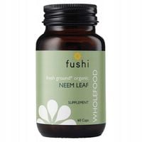 Neem Leaf BIO Miodla indyjska Ekologiczna sproszkowana 340 mg 60 kap Fushi