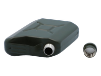 Military Piersiówka w Kształcie Kanistra Stal Nierdzewna 4 OZ ok. 120 ml