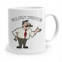 Dla Dyrektora Kubek Najlepszy Dyrektor Prezent Z Nadrukiem Ze Zdjęciem