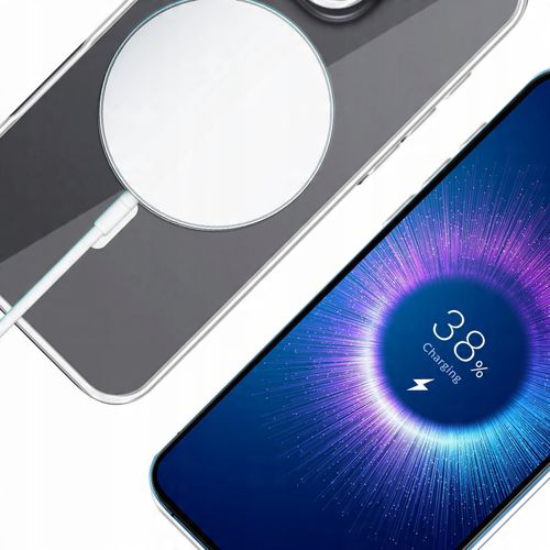 Etui plecki cover z MagSafe na tył Apple iPhone 16 Pro - 3mk Clear MagCase na Arena.pl