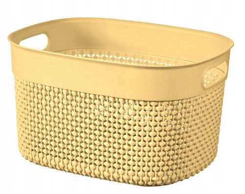 Curver Pudełko Koszyk 6L Pojemnik Żółty Eko na Arena.pl