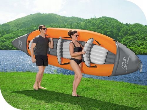 Kajak 3 osobowy Rapid Bestway 65132 Pompka Wiosła Torba NOWY MODEL 2024 na Arena.pl