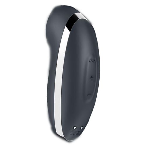 Wibrator Zasysający Tap & Climax 2 Grey 11 Programów Wibracji Satisfyer na Arena.pl