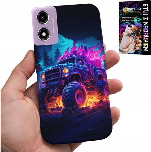 ETUI DO MOTOROLA MOTO E14 - MONSTERTRUCK MEGA CIĘŻARÓWKA WZORY CASE na Arena.pl