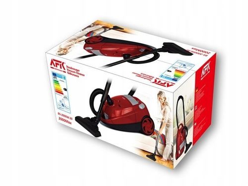 Odkurzacz ATK 2000 W czerwony na Arena.pl