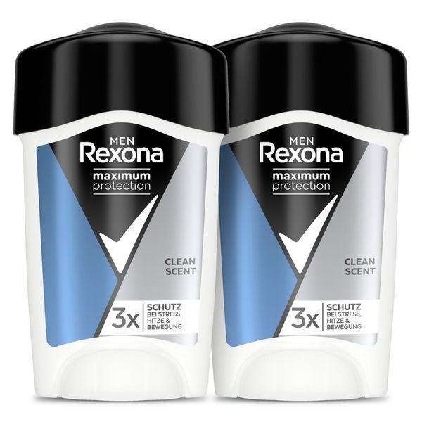 REXONA MEN Clean Scent antyperspirant 2x45 ml zdjęcie 1