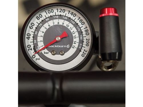 Pompka podłogowa BLACKBURN PISTON 4 220psi czarna na Arena.pl