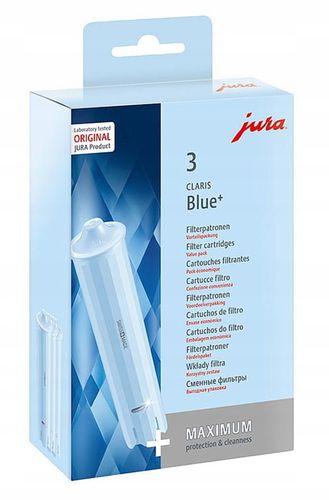 Filtr do wody Jura Claris Blue PLUS + 3szt. ORYGINALNY na Arena.pl