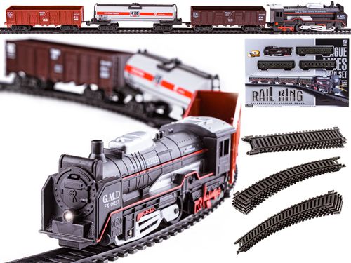 DLA NAJMŁODSZYCH ELEKTRYCZNA KOLEJKA  PAROWÓZ WAGONY na Arena.pl