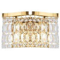 Kinkiet glamour Dune DIA005WL-02G Maytoni kryształowy złoty