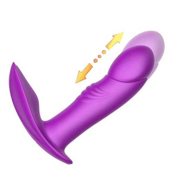 Stymulator - B - Series - Silicone Panty Vibrator Usb 7 Function / Heating zdjęcie 4
