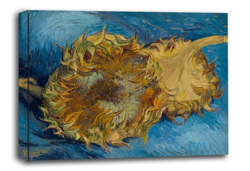 Sunflowers, Vincent van Gogh - obraz na płótnie 30x20 cm zdjęcie 1