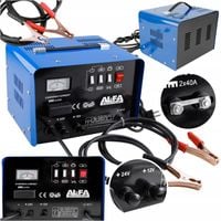 PROSTOWNIK Z ROZRUCHEM SAMOCHODOWY DO ŁADOWANIA AKUMULATORÓW 12/24V ROZRUCH