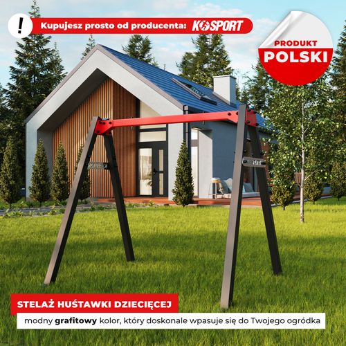 MINI STELAŻ HUŚTAWKI DZIECIĘCEJ K-SPORT KSOZ023 na Arena.pl