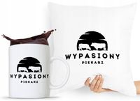 Zestaw Poduszka + Kubek Prezent Dla Piekarza Z Nadrukiem Ze Zdjęciem