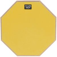 Pad perkusyjny do ćwiczeń treningowy dla perkusistów PPM100 12 30cm Żółty