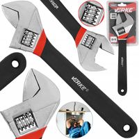 KLUCZ NASTAWNY SZWED SZWEDZKI 300mm DO RUR HYDRAULICZNY FRANCUSKI FRANCUZ