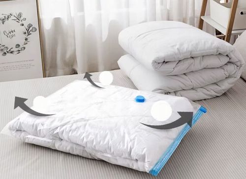 12x WORKI PRÓŻNIOWE DO PAKOWANIA NA UBRANIA POŚCIEL DO WALIZKI 2X POMPKA na Arena.pl