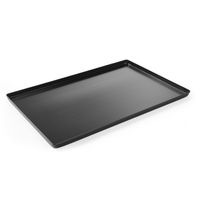 taca tacka cukiernicza ekspozycyjna czarna 300x200x(h)20mm hendi