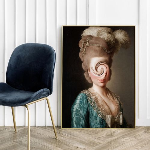 Plakat pop art twister portret 70x100 cm na Arena.pl