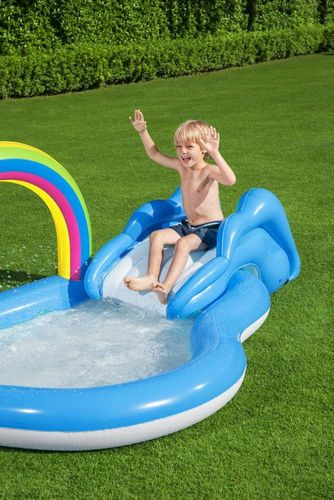 Dmuchany Plac Zabaw 257 x 145 cm x 91 cm Bestway 53092 na Arena.pl