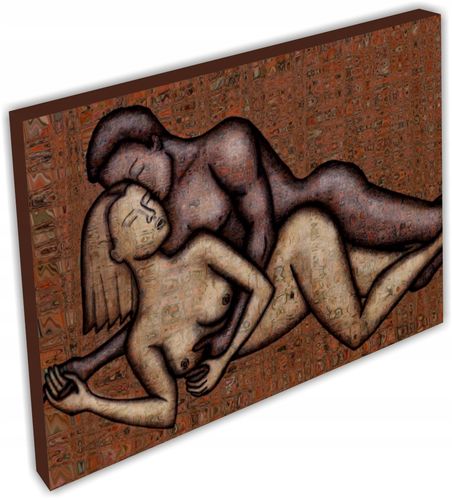 OBRAZ glamour kobieta usta akt do sypialni 120x80 na Arena.pl