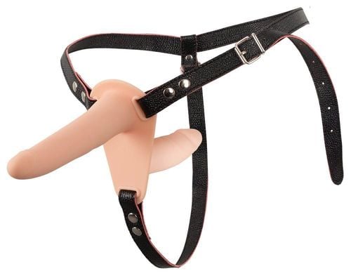 vibrating double strap-on na Arena.pl