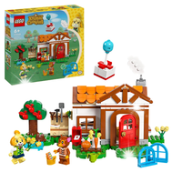Klocki LEGO Animal Crossing Odwiedziny Isabelle (77049) Wielokolorowy
