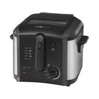 Frytkownica Olejowa z Okienkiem Tradycyjna 2,2L 1600W Mocna z Filtrem XL