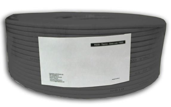 TECHLY SKRĘTKA U/UTP CAT5E DRUT 100M CCA ZEWNĘTRZNA CZARNA 025381 zdjęcie 1