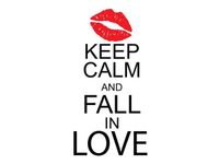 40X60CM FALL IN LOVE OBRAZ DRUK