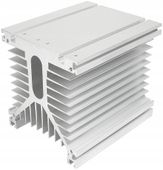 RADIATOR ALUMINIOWY DO PRZEKAŹNIK PÓŁPRZEWODNIKOWY 1 FAZOWYCH SSR DO 150A
