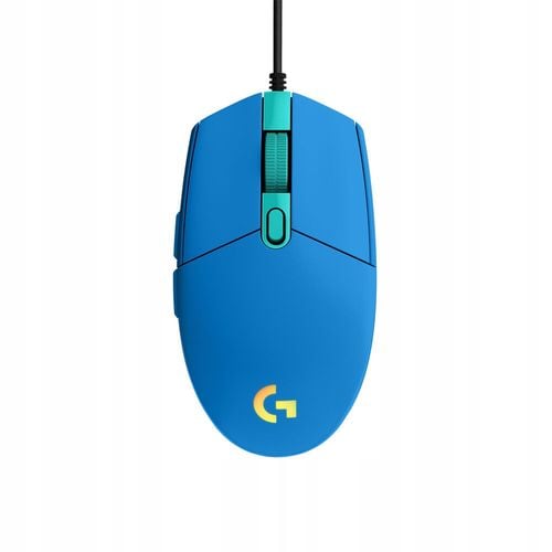 Mysz przewodowa Logitech G203 Lightsync niebieska na Arena.pl