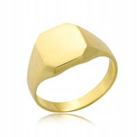 Złoty sygnet próby 585 23