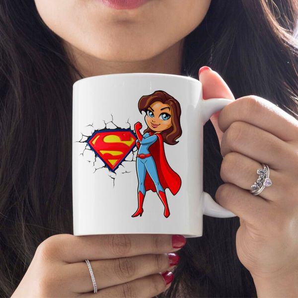 Kubek z imieniem - Super Mama zdjęcie 1