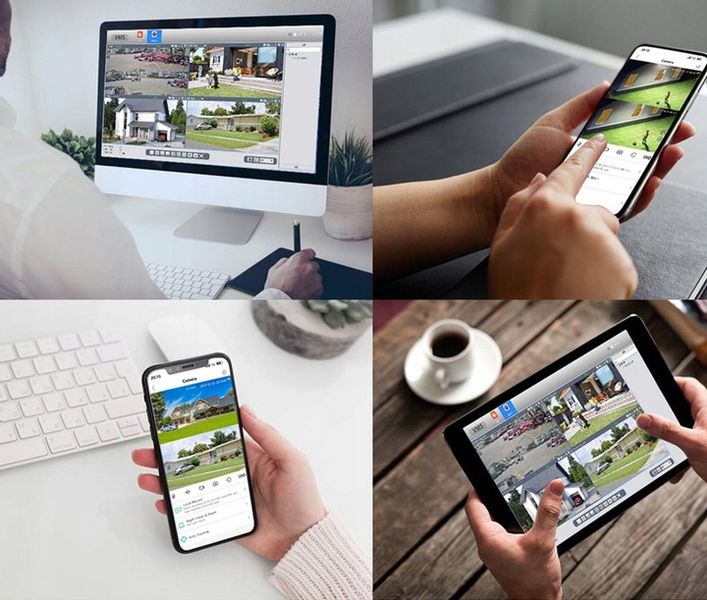 KAMERA ZEWNĘTRZNA OBROTOWA IP WiFi 3Mpx TUYA Bezprzewodowa Full HD 4x ZOOM zdjęcie 4