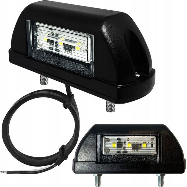 LAMPA PODŚWIETLENIA TABLICY REJ. DIODOWA LED 12V zdjęcie 3