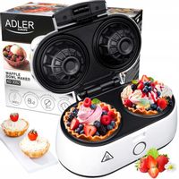 Wypiekacz do miseczek waflowych Adler AD3062 1400W Nieprzywierająca powłoka