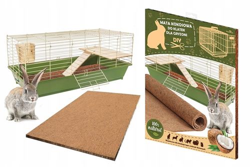 MATA KOKOSOWA PODŁOŻE JAK ŻWIREK DO KLATKA KOJEC DLA KRÓLIKA ŚWINKI XXL na Arena.pl