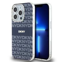 Etui DKNY do iPhone 15 Pro, Niebieski, MagSafe