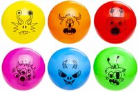 Duża Piłka Plażowa Dmuchana Siatkowa Potworki